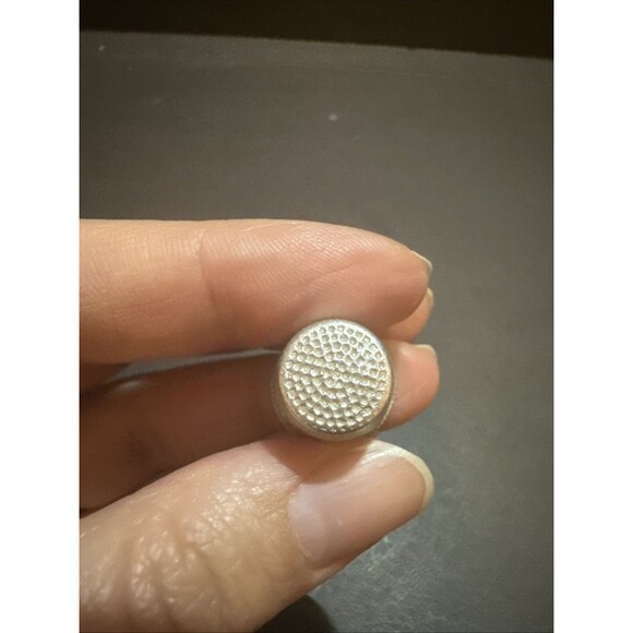 Vintage Metal Advertising Thimble; KoMo Flour - Picture 8 of 9
